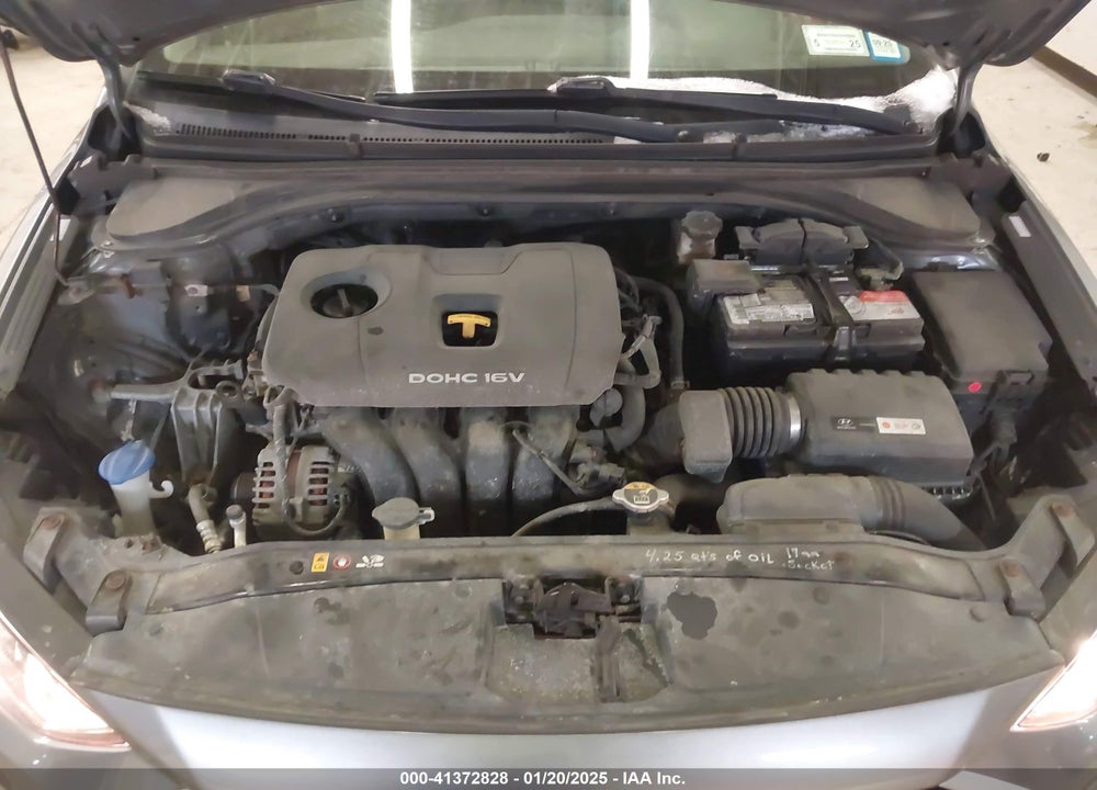 2017 HYUNDAI ELANTRA SE VIN: KMHD84LF0HU194238