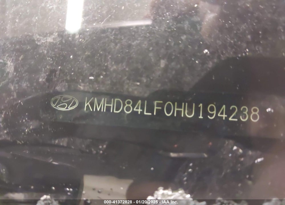 2017 HYUNDAI ELANTRA SE VIN: KMHD84LF0HU194238