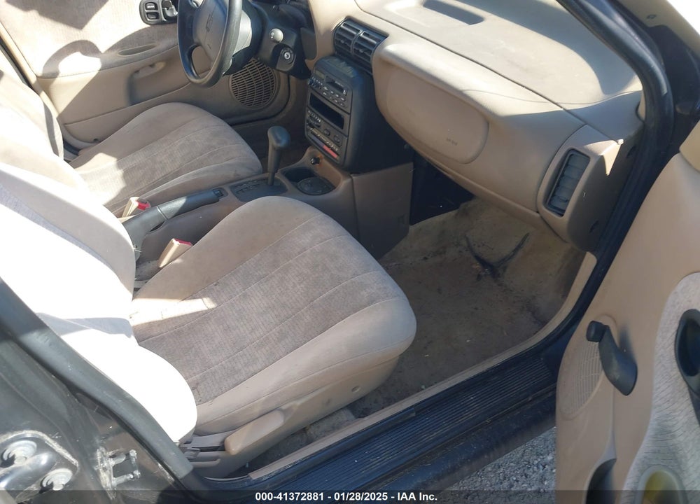 1998 SATURN SL2 VIN: 1G8ZK5272WZ236253