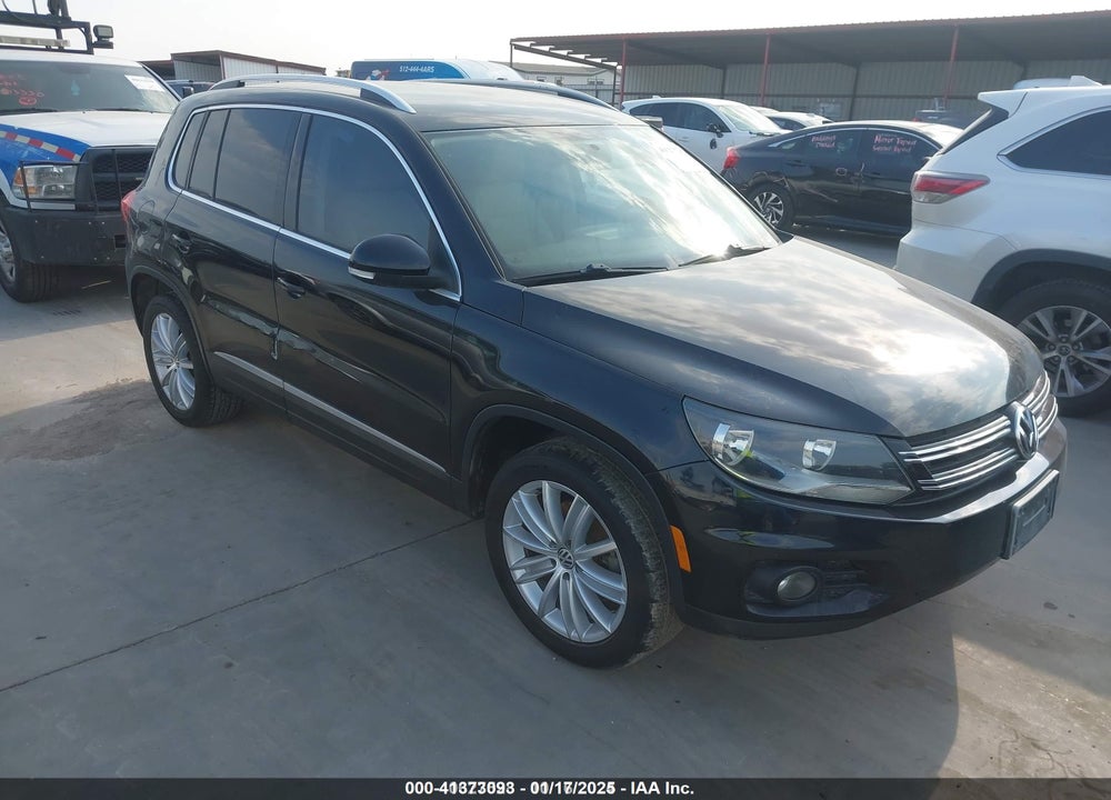 2012 VOLKSWAGEN TIGUAN SE VIN: WVGAV7AX6CW521666