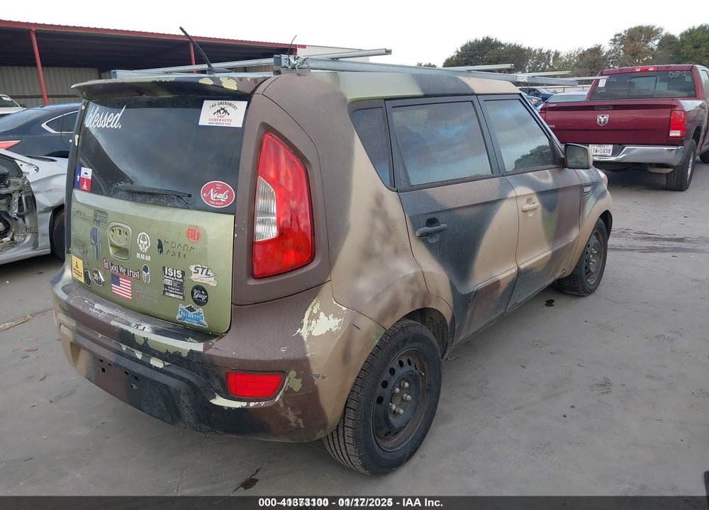 2013 KIA SOUL VIN: KNDJT2A56D7629017