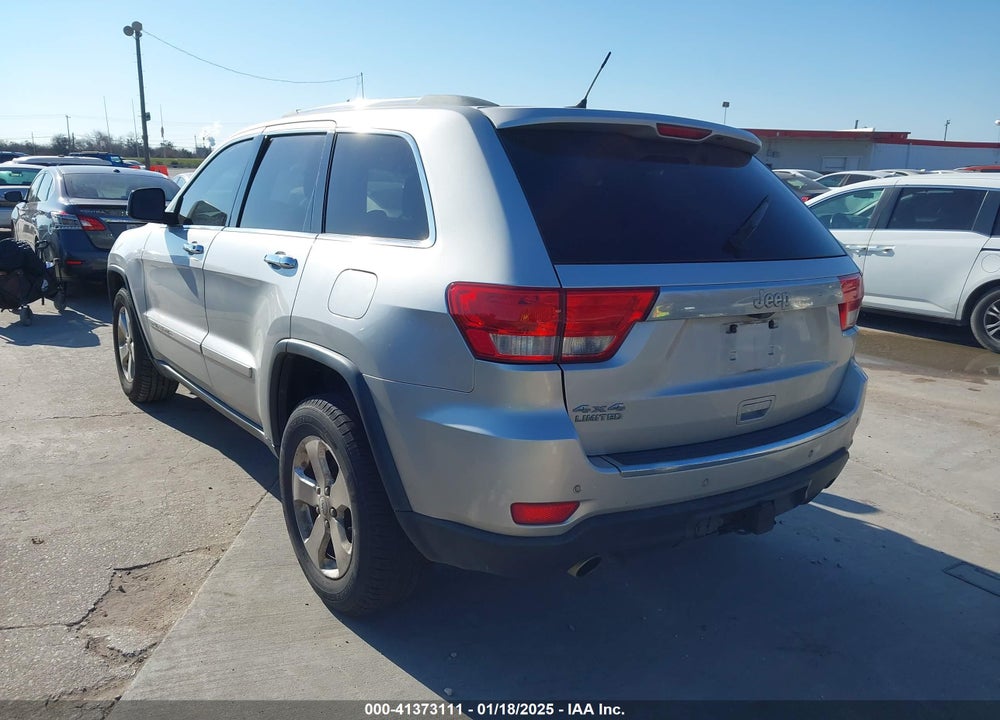 2011 JEEP GRAND CHEROKEE LIMITED VIN: 1J4RR5GT1BC633435