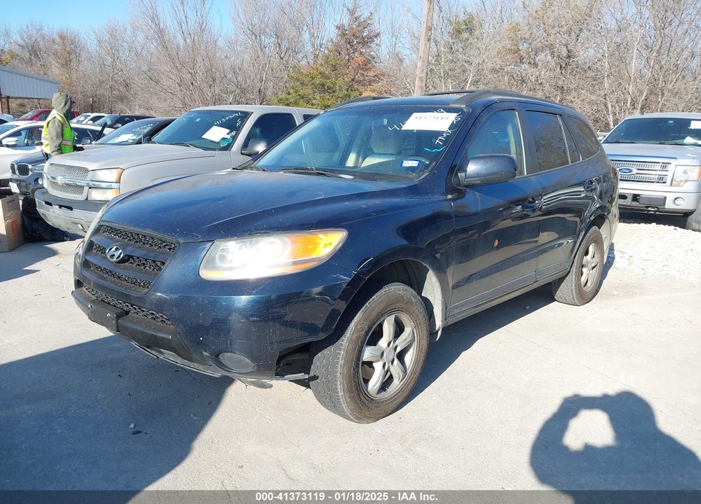 2008 HYUNDAI SANTA FE GLS VIN: 5NMSG13D78H210289