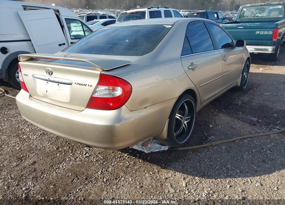 2002 TOYOTA CAMRY LE VIN: 4T1BE32K22U549085