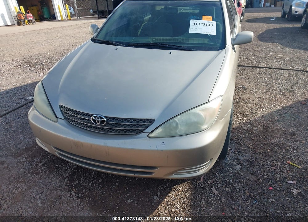 2002 TOYOTA CAMRY LE VIN: 4T1BE32K22U549085