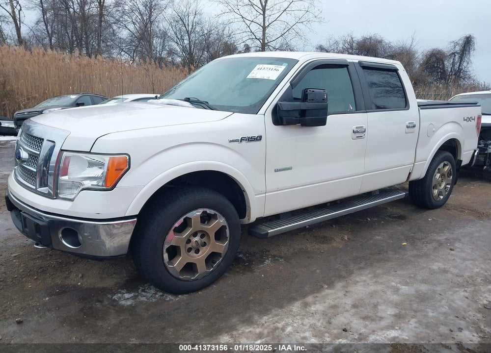 2011 FORD F-150 LARIAT VIN: 1FTFW1ET7BFA76848