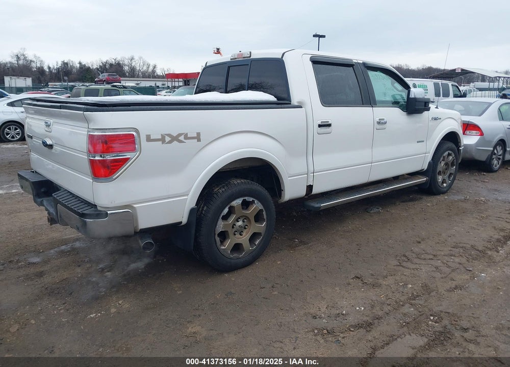 2011 FORD F-150 LARIAT VIN: 1FTFW1ET7BFA76848