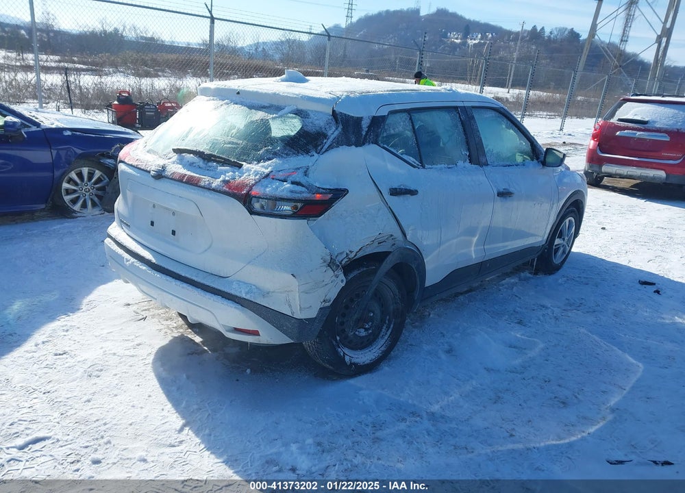2022 NISSAN KICKS S XTRONIC CVT VIN: 3N1CP5BV1NL531848
