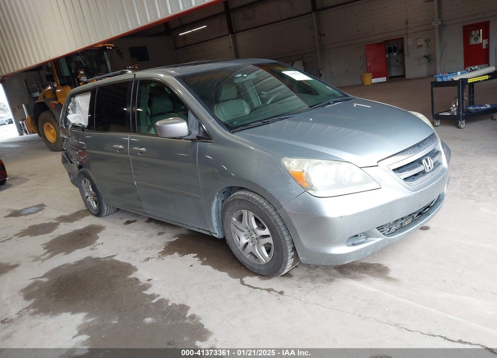 2005 HONDA ODYSSEY EX-L VIN: 5FNRL38675B060407