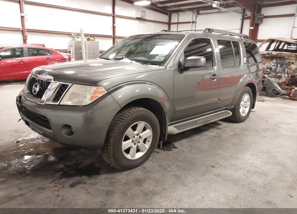 2008 NISSAN PATHFINDER SE VIN: 5N1AR18B98C644298
