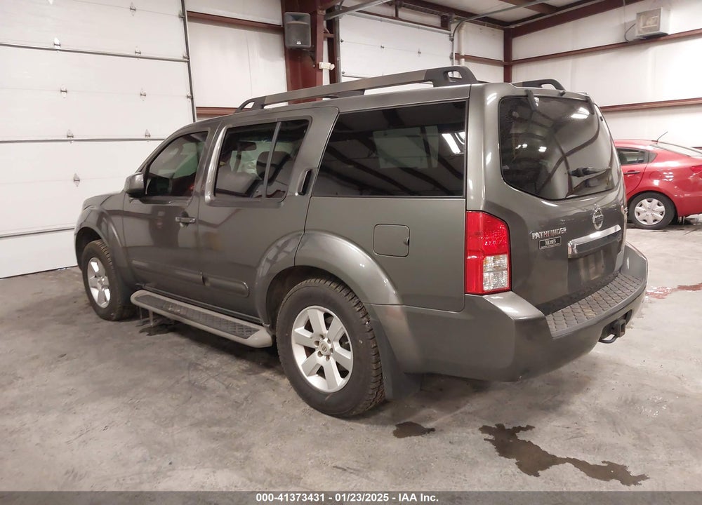 2008 NISSAN PATHFINDER SE VIN: 5N1AR18B98C644298