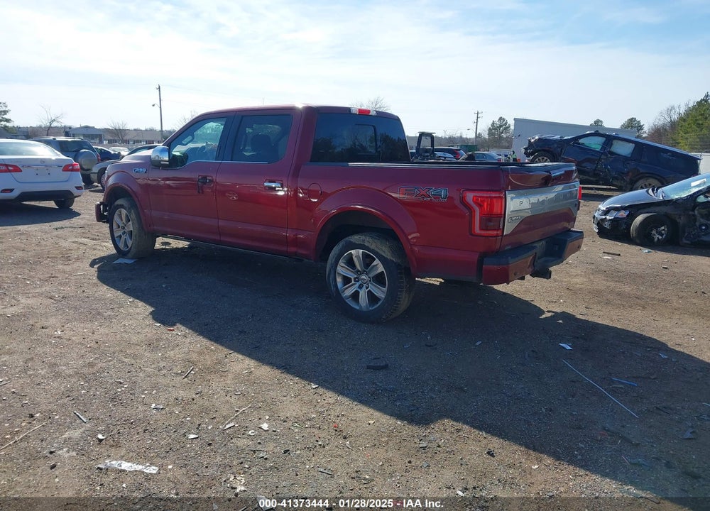 2015 FORD F-150 PLATINUM VIN: 1FTEW1EF7FFC69822