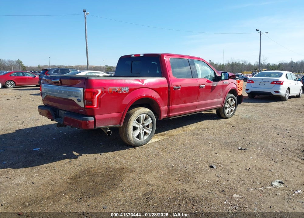 2015 FORD F-150 PLATINUM VIN: 1FTEW1EF7FFC69822