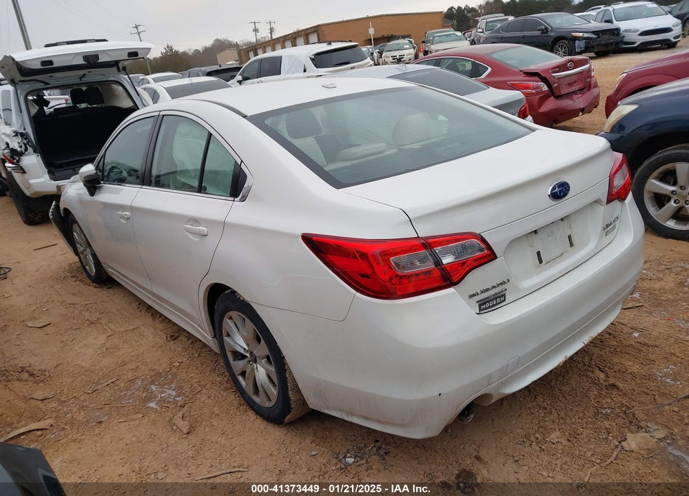2015 SUBARU LEGACY 2.5I PREMIUM VIN: 4S3BNAF6XF3024597
