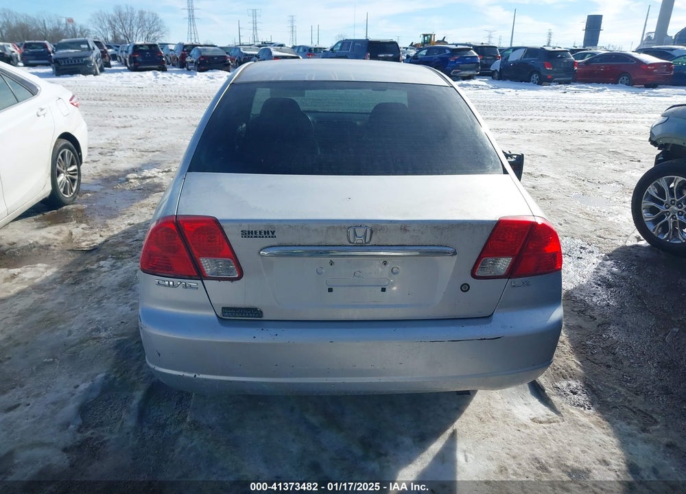 2003 HONDA CIVIC LX VIN: 1HGES16673L000390
