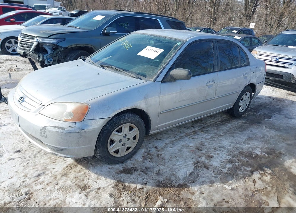 2003 HONDA CIVIC LX VIN: 1HGES16673L000390
