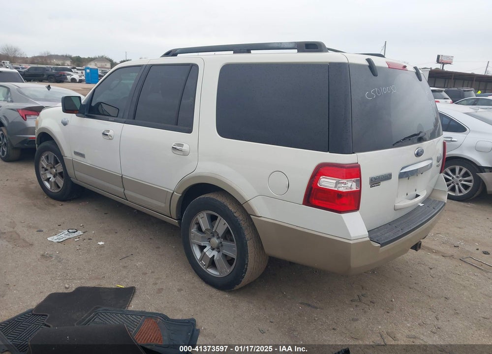 2008 FORD EXPEDITION EDDIE BAUER/KING RANCH VIN: 1FMFU17508LA63983
