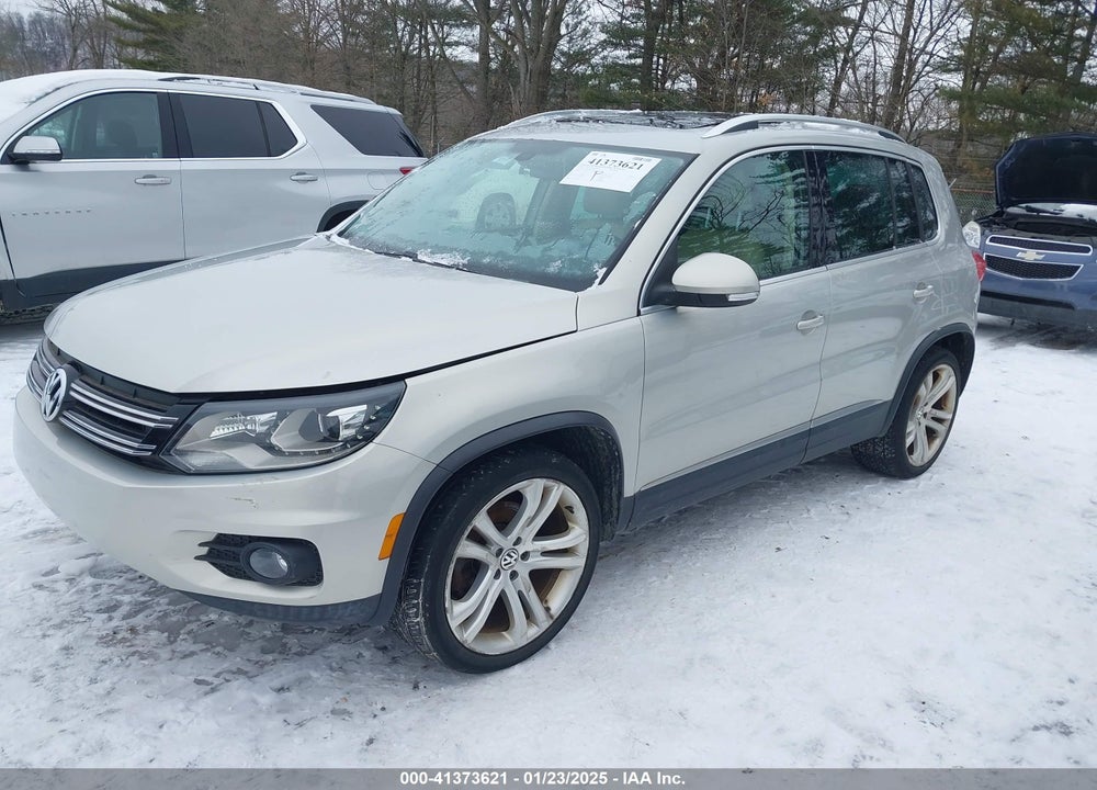 2013 VOLKSWAGEN TIGUAN SEL VIN: WVGBV3AX2DW562570