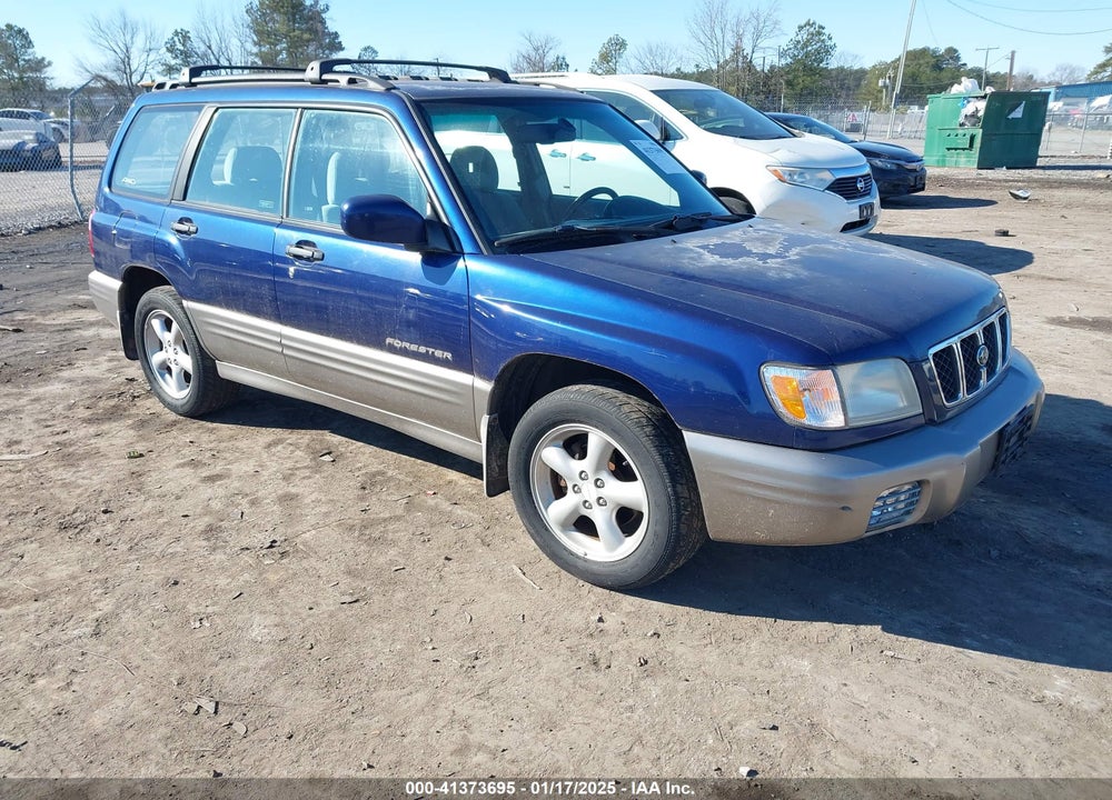 2002 SUBARU FORESTER S VIN: JF1SF65512H712980