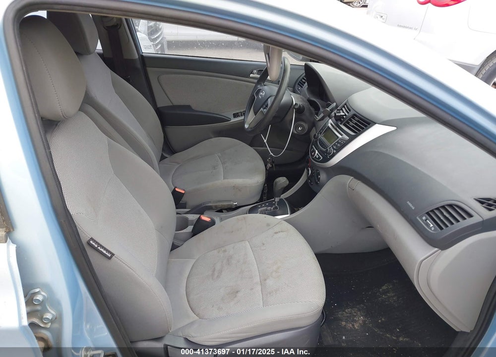 2013 HYUNDAI ACCENT GS VIN: KMHCT5AE1DU122582