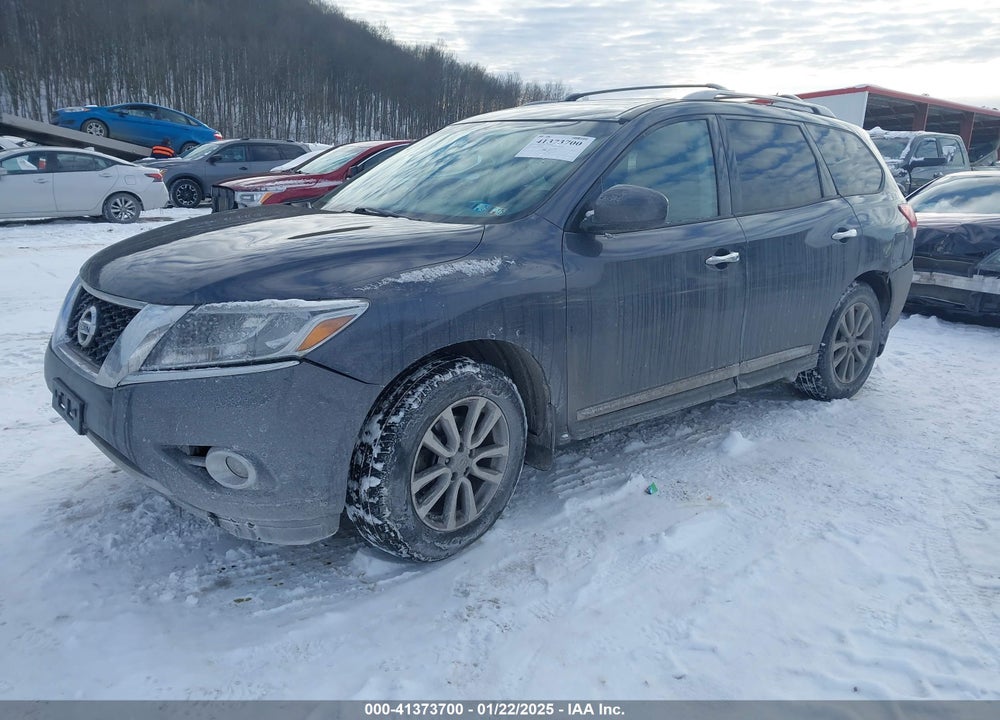 2013 NISSAN PATHFINDER SL VIN: 5N1AR2MMXDC608885
