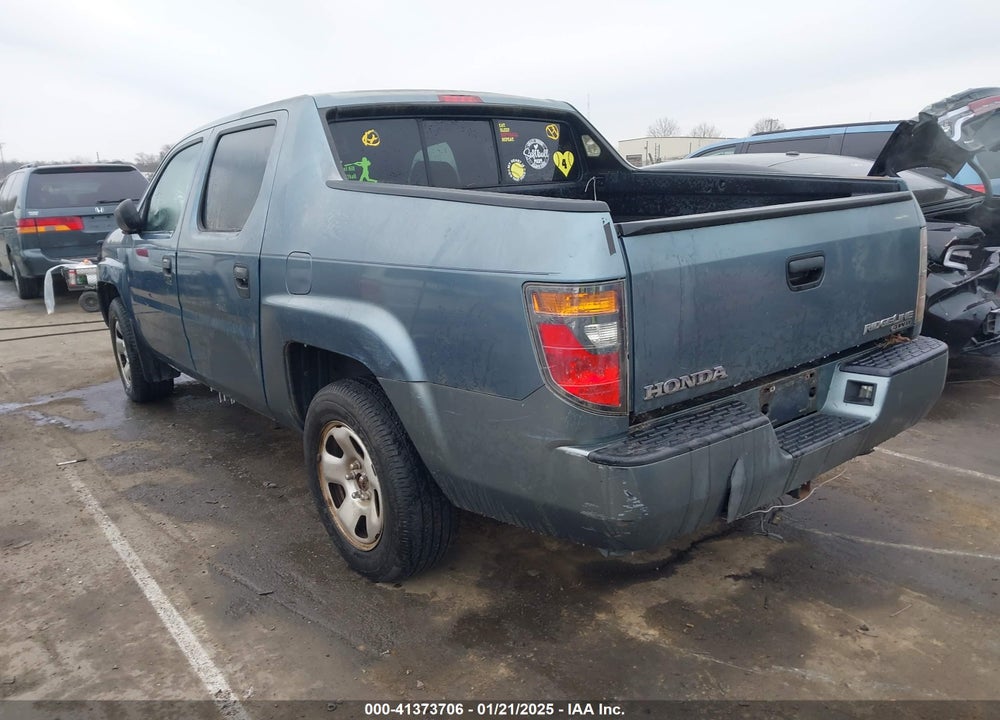 2006 HONDA RIDGELINE RT VIN: 2HJYK16216H522860