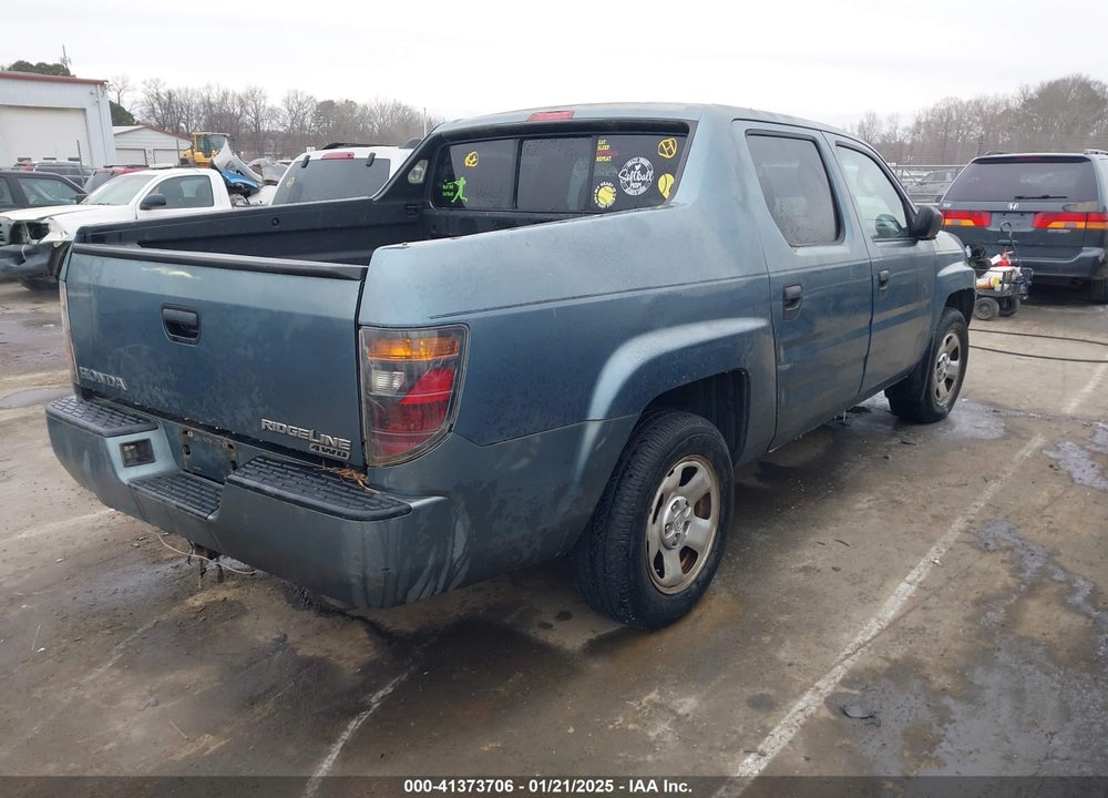 2006 HONDA RIDGELINE RT VIN: 2HJYK16216H522860