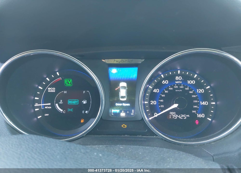 2013 HYUNDAI SONATA HYBRID VIN: KMHEC4A43DA093923