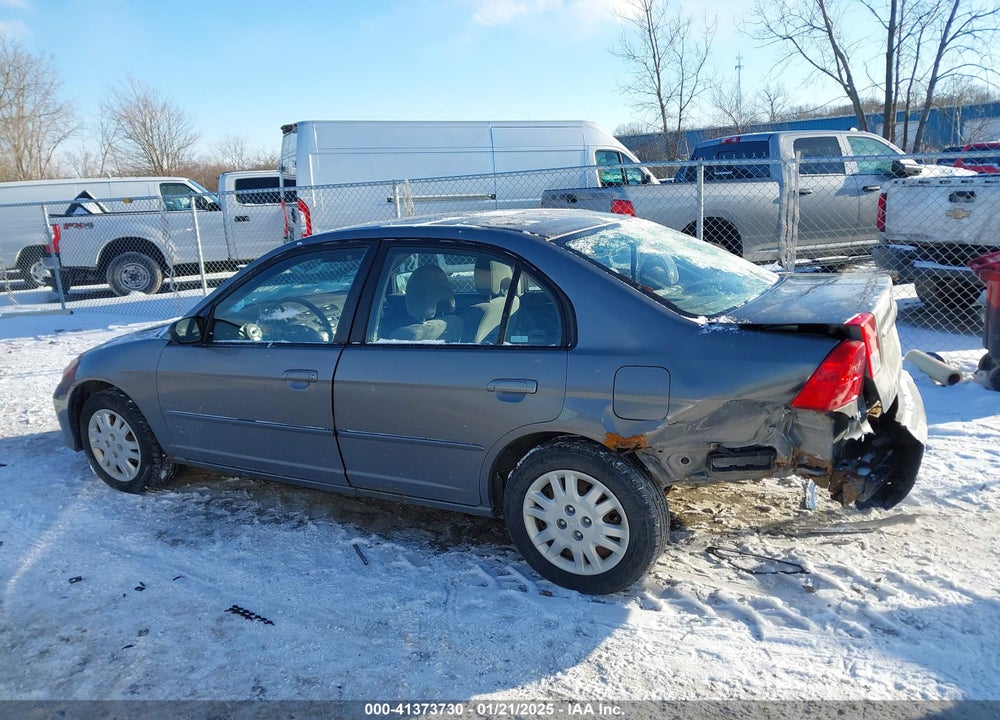 2005 HONDA CIVIC LX VIN: 1HGES16575L026739