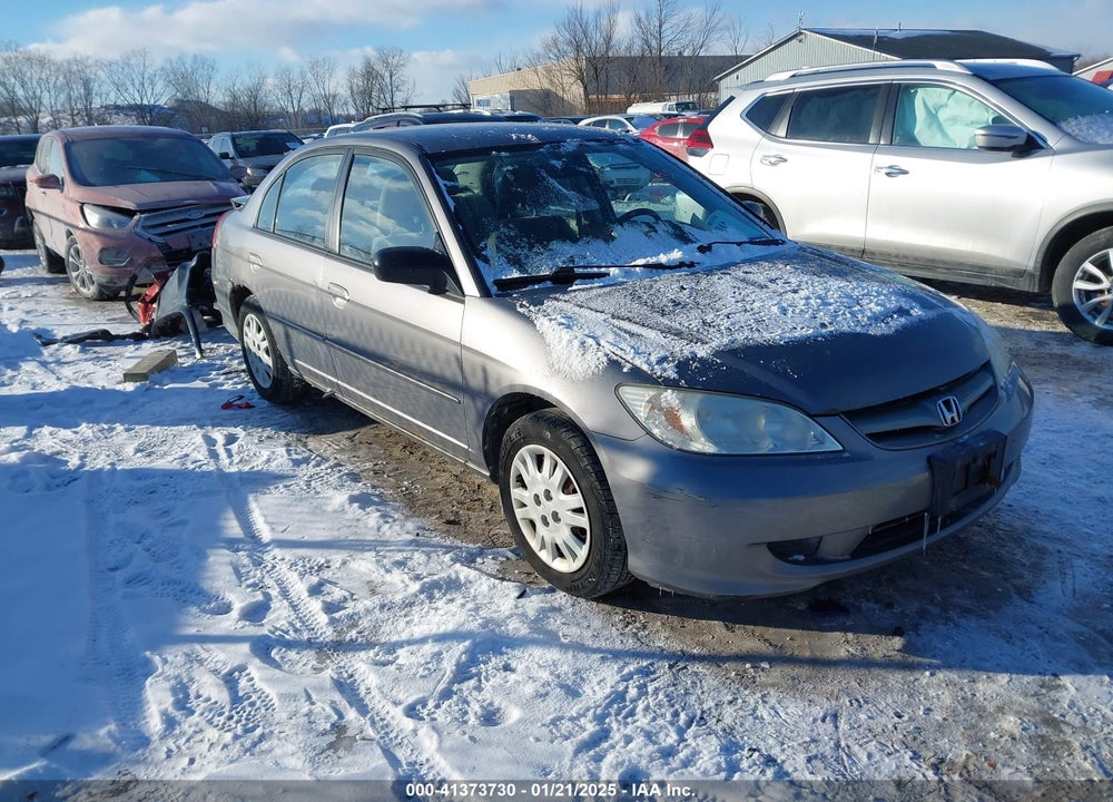 2005 HONDA CIVIC LX VIN: 1HGES16575L026739