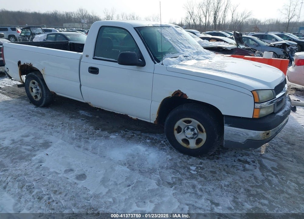 2004 CHEVROLET SILVERADO 1500 WORK TRUCK VIN: 1GCEC14X44Z236873