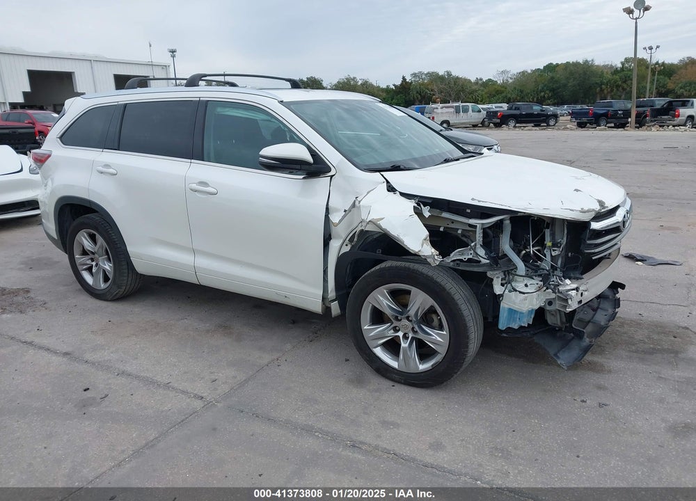 2015 TOYOTA HIGHLANDER LIMITED V6 VIN: 5TDYKRFHXFS105522
