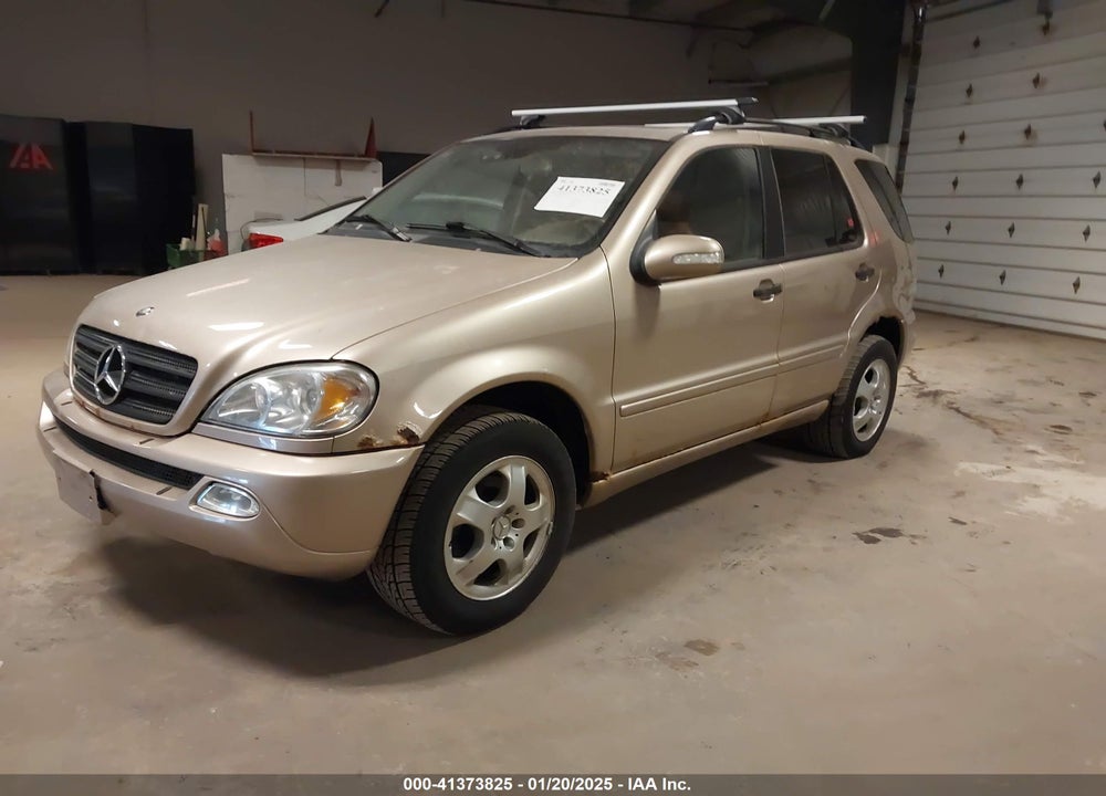 2003 MERCEDES-BENZ ML 350 VIN: 4JGAB57E23A412010