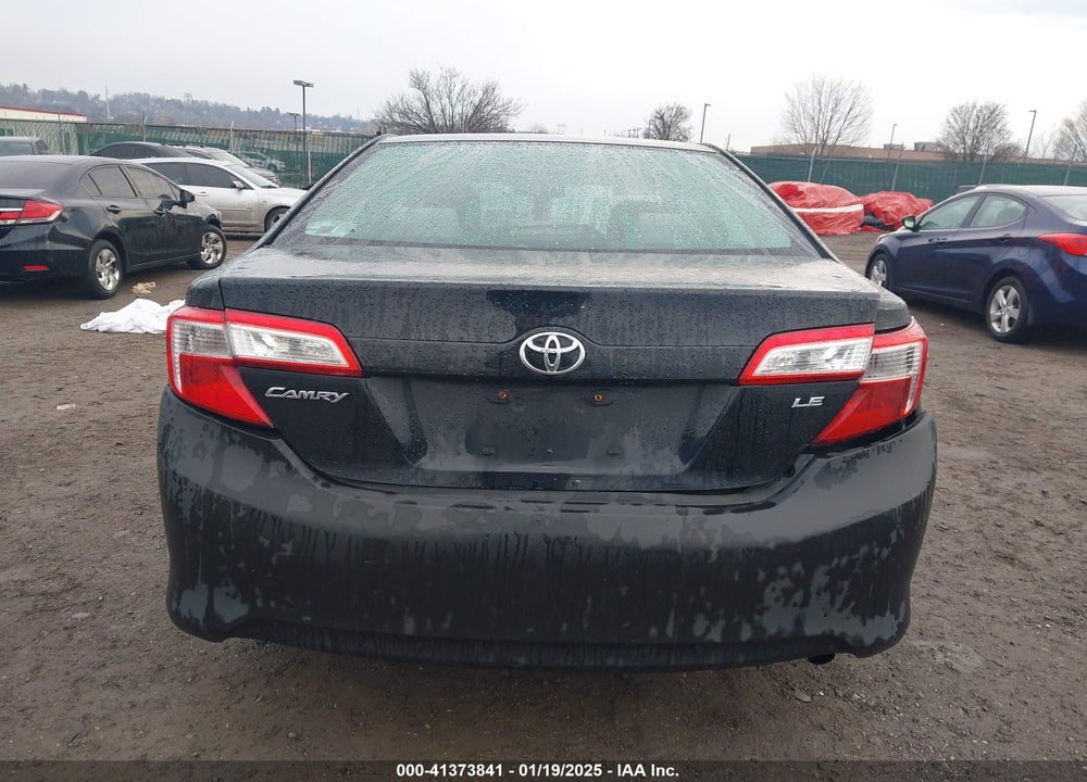 2012 TOYOTA CAMRY LE VIN: 4T4BF1FK1CR246608