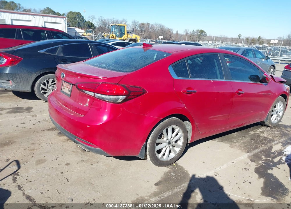 2017 KIA FORTE S VIN: 3KPFL4A78HE125416