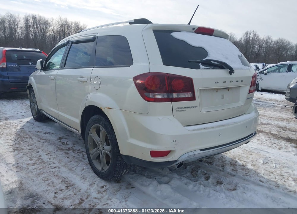 2016 DODGE JOURNEY CROSSROAD PLUS VIN: 3C4PDDGG9GT244675