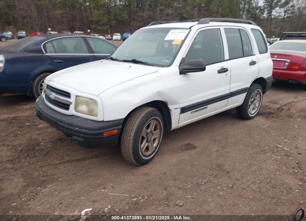 2002 CHEVROLET TRACKER HARD TOP BASE VIN: 2CNBE13C626924650