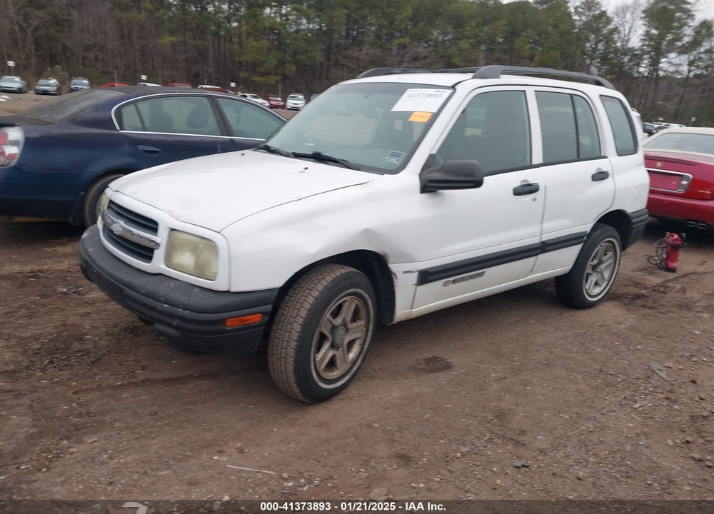 2002 CHEVROLET TRACKER HARD TOP BASE VIN: 2CNBE13C626924650