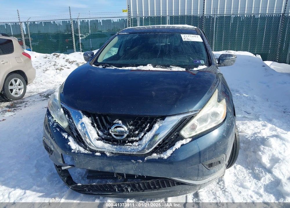 2016 NISSAN MURANO S VIN: 5N1AZ2MH1GN158720