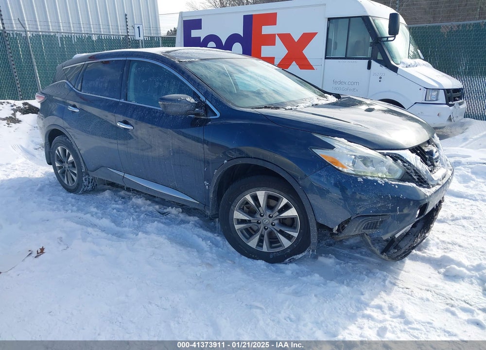 2016 NISSAN MURANO S VIN: 5N1AZ2MH1GN158720