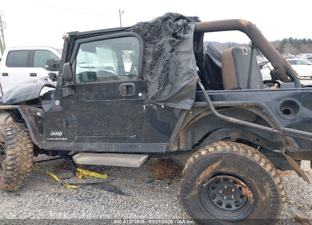 2004 JEEP WRANGLER UNLIMITED VIN: 1J4FA49S54P754103