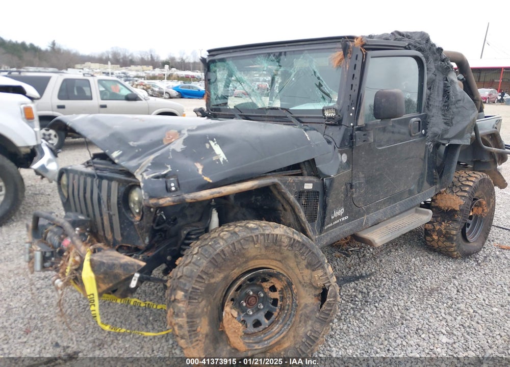 2004 JEEP WRANGLER UNLIMITED VIN: 1J4FA49S54P754103