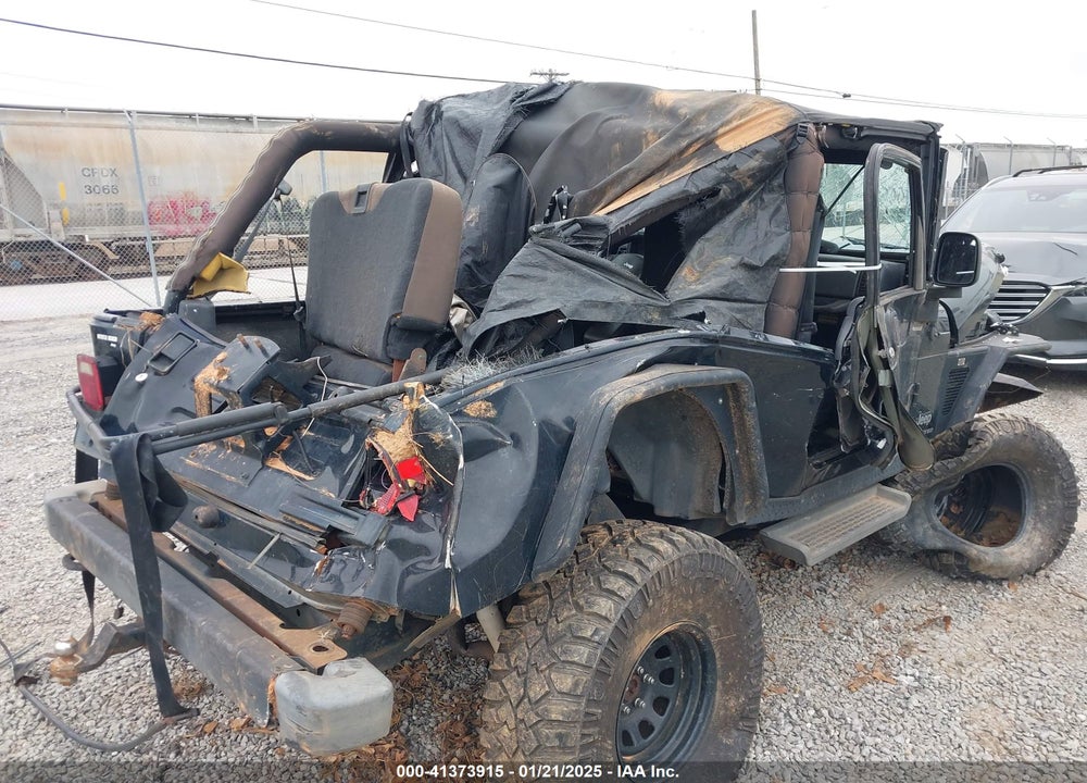 2004 JEEP WRANGLER UNLIMITED VIN: 1J4FA49S54P754103