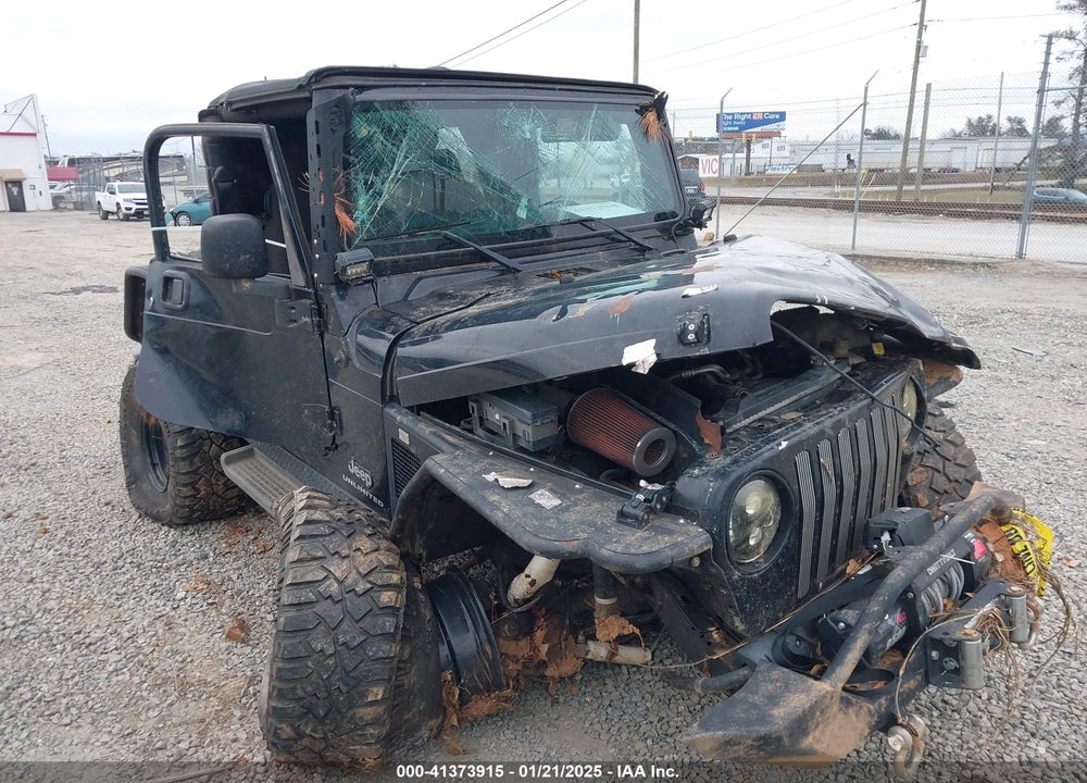 2004 JEEP WRANGLER UNLIMITED VIN: 1J4FA49S54P754103
