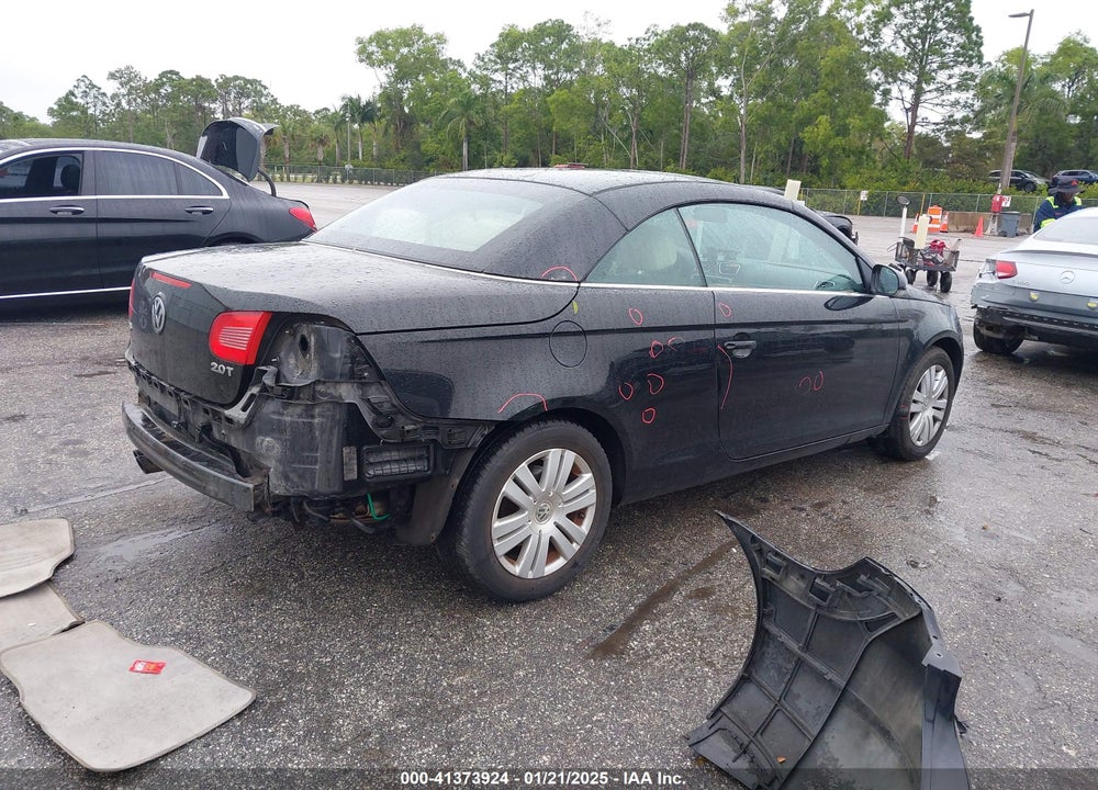2008 VOLKSWAGEN EOS VIN: WVWBA71FX8V019087