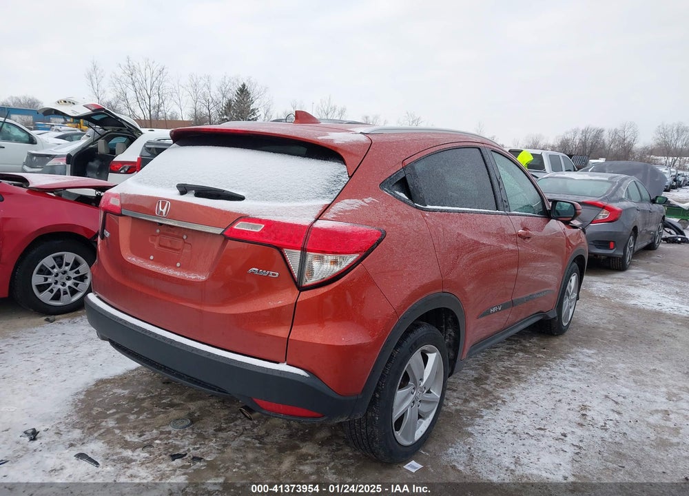 2020 HONDA HR-V AWD EX VIN: 3CZRU6H59LM704417