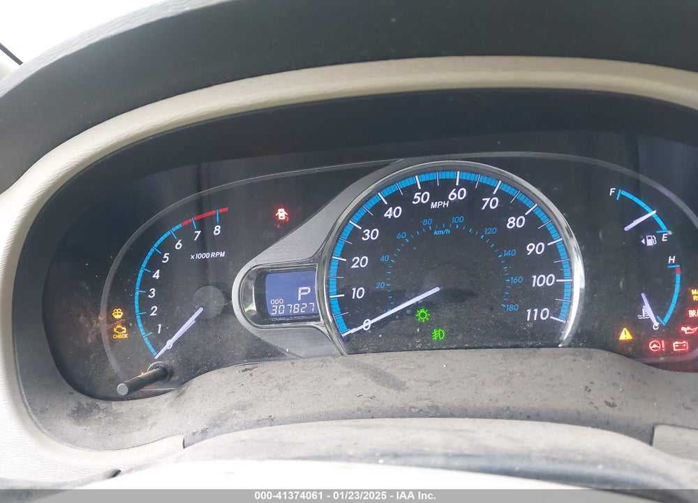 2012 TOYOTA SIENNA XLE V6 8 PASSENGER VIN: 5TDYK3DCXCS206978
