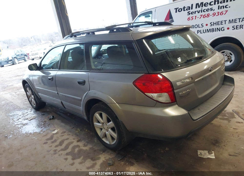 2009 SUBARU OUTBACK VIN: 4S4BP61C997344281