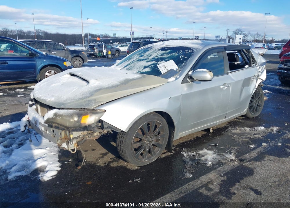 2008 SUBARU IMPREZA VIN: JF1GE75628G500434