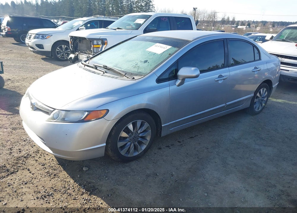 2007 HONDA CIVIC VIN: 2HGFA16587H306788